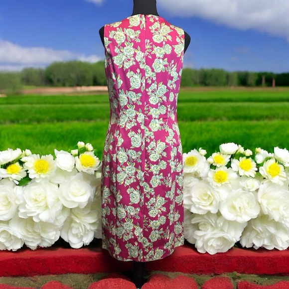 Brooks Brothers 346 Floral Sheath Dress - Picture 7 of 7